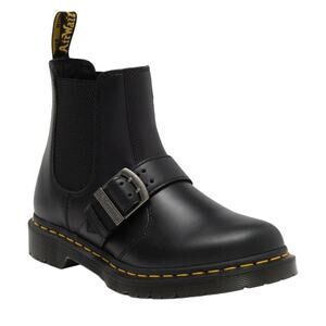 Dr. Martens Womens 2976 Ankle Chelsea Boot EU 41 US 9 Black Leather NIB